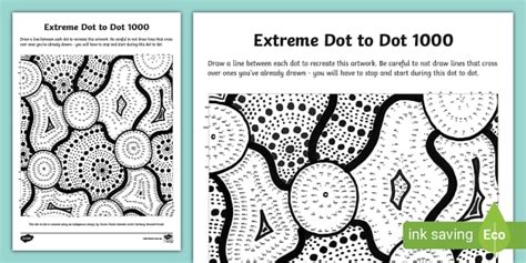 Extreme Dot-to-Dot Activity - Count to 1000 - Twinkl