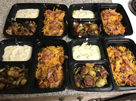 Keto Meal Prep. Southwest Chicken, Brussel sprouts with bacon, and ...