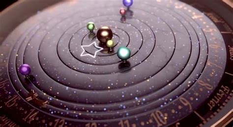 R.Tech: Beautifully rotating Planets on your Wrist | Van Cleef & Arpel