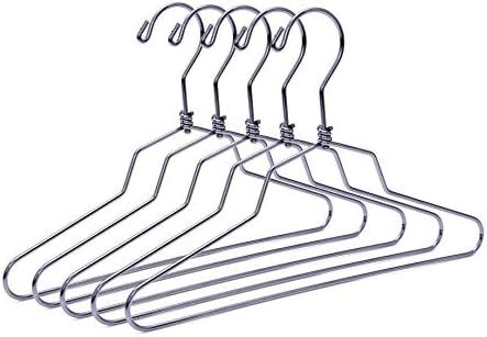 Amazon.com: Kids Hangers,12.4 Inches Stainless Steel Heavy Duty Baby ...