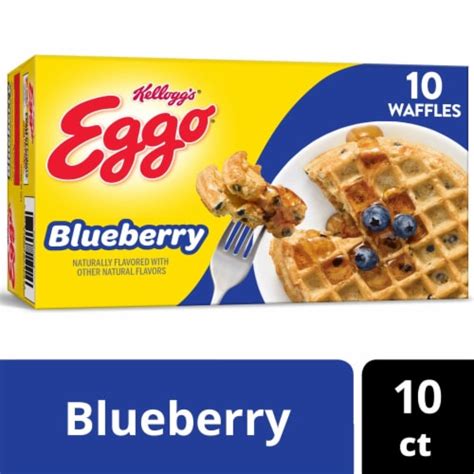 Kellogg's® Eggo® Blueberry Frozen Waffles, 10 ct / 1.23 oz - Pick ‘n Save