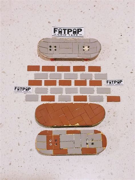 Fingerboard Foam Grip Tape Designs