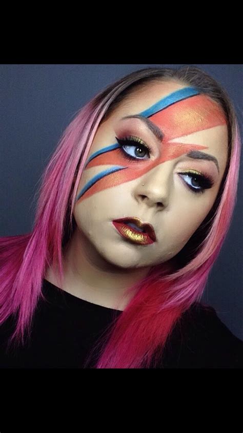 Ziggy Stardust ⭐️ David Bowie inspired makeup! Instagram: Leslimorganmakeup David Bowie Ziggy ...