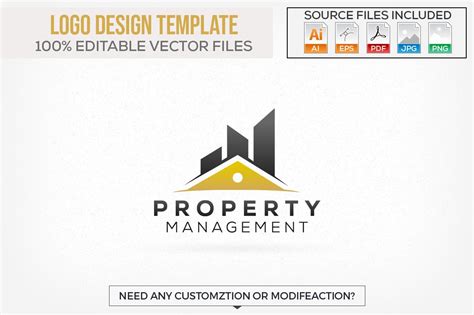 Property Management Logo Template | Creative Market