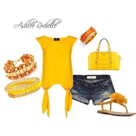 Yellow and Orange | Summer fashion outfits, Fashion, Fab fashion