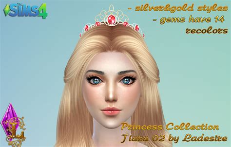 Ladesire's creative corner): TS4 - Princess Collection Tiara 02 by Ladesire