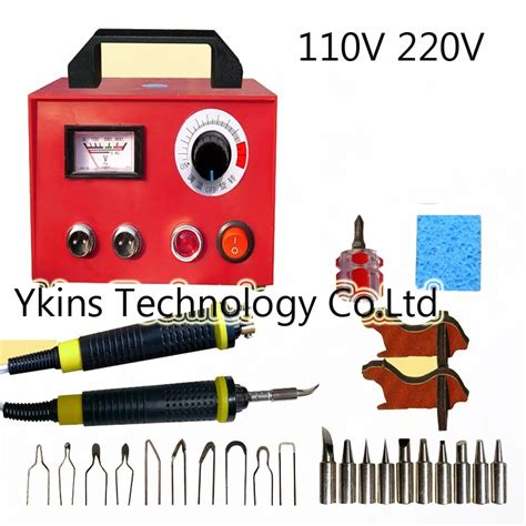 100W Professional Pyrography toolkit Multifunction Pyrography machine+ ...