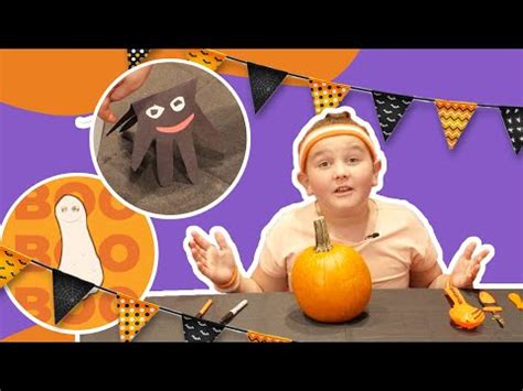 3 Easy Halloween Crafts | Kids Educational Videos - YouTube