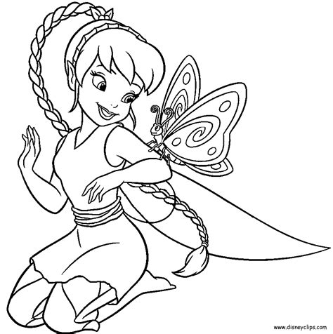 Fawn coloring page | Tinkerbell coloring pages, Fairy coloring pages, Fairy coloring