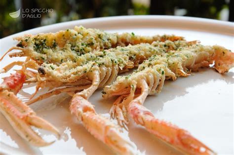 Ricetta - Scampi grigliati al pangrattato - Le ricette dello spicchio d'aglio