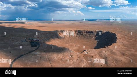 Barringer crater aerial hi-res stock photography and images - Alamy