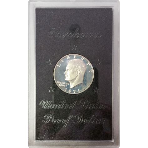 1971 40% Silver Proof Eisenhower Dollar - SKU #11171