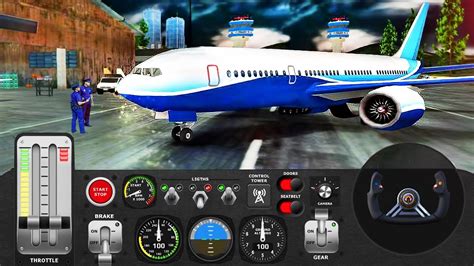 Airplane Flight Pilot Simulator 3D #2 - New Charter Airplane Unlocked ...