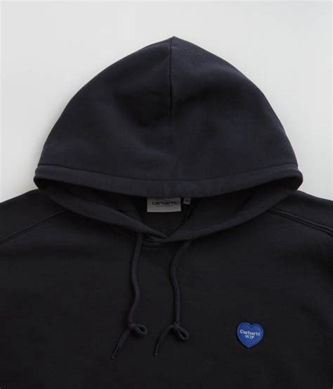 Carhartt Heart Patch Hoodie - Dark Navy | Flatspot