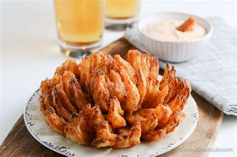 Easy Air Fryer Blooming Onion Recipe - A Few Shortcuts