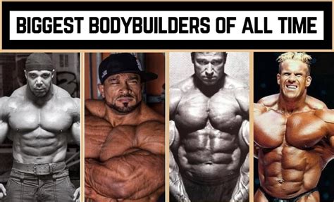 The Biggest Bodybuilders of All Time (Updated 2021) | Jacked Gorilla