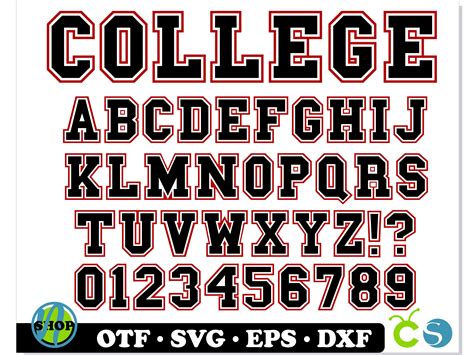 College font svg, College letters SVG Cricut, College font o | Inspire ...