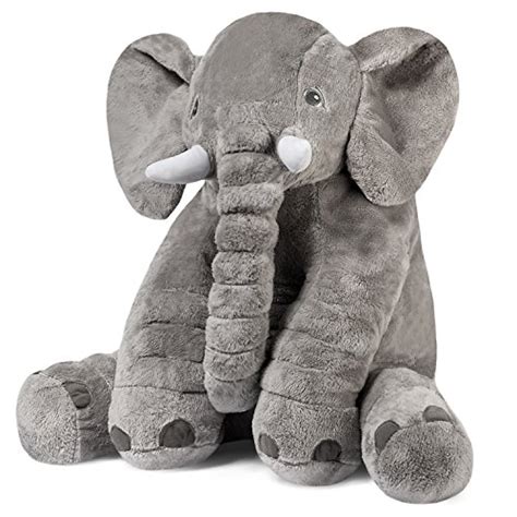 Stuffed Elephant Fluffy Giant Elephant Stuffed Animal Durable Elephant ...