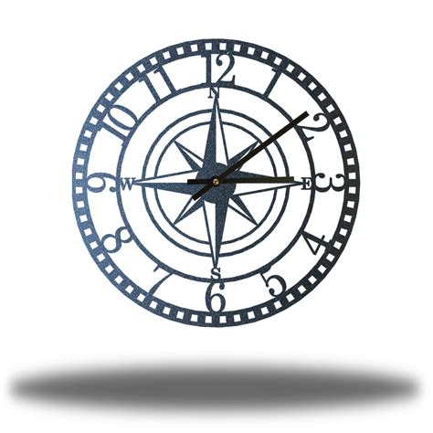 Compass Clock – Riverside Designs