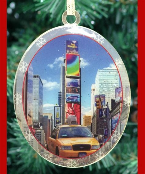 New York City Landmarks - Christmas Ornaments Gift Set - NY Christmas Gifts