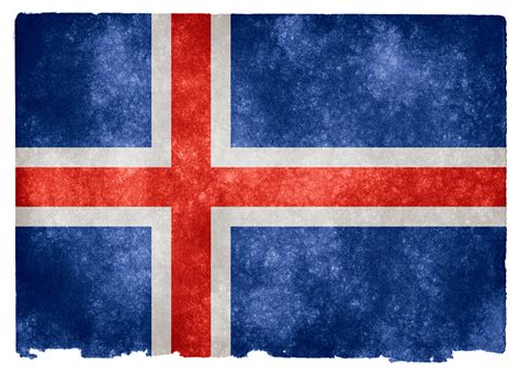 Iceland Grunge Flag | Grunge textured flag of Iceland on vin… | Flickr