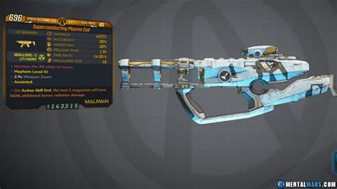 Borderlands 3: Arms Race Legendary Weapon List » MentalMars