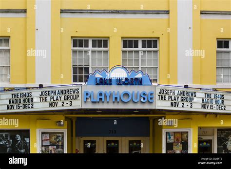 The Lake Worth Playhouse in historic downtown Lake Worth, Treasure ...