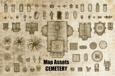 Map Assets-Cemetery by gogots on DeviantArt