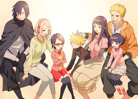 Awesome naruto and sasuke family art | Naruto gaiden, Uzumaki boruto ...