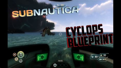 Subnautica | #8 obtaining the cyclops blueprints - YouTube