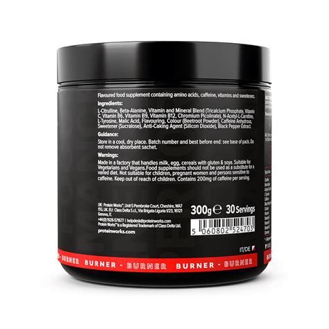 Protein Works Raze Burner (Lean Thermo) – Brussentials