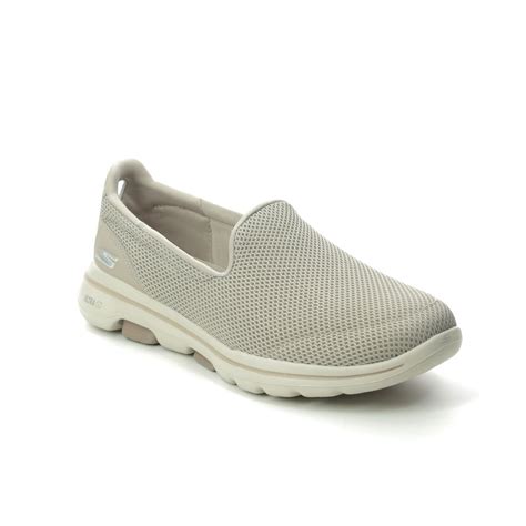 Skechers Go Walk 5 Mesh 15901 TPE Taupe trainers