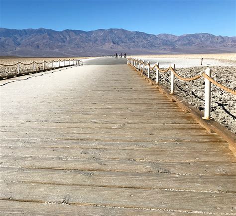 Badwater Basin And Badwater Salt Flat in Death Valley National Park