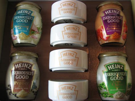 PEBBLE SOUP: Give Away # 37 : Heinz [Seriously] Good Sauce New Collection Presentation Box