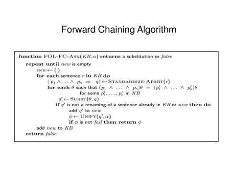 PPT - First Order Logic (Syntax, Semantics and Inference) PowerPoint ...