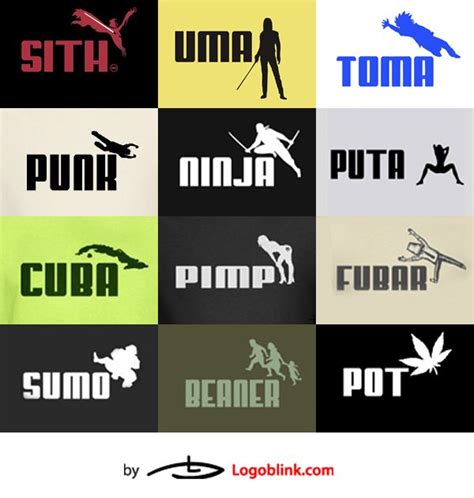 54 Puma Parody Logos - Logoblink.com