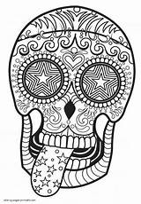 Skull Adult Coloring Pages  COLORING PAGES PRINTABLECOM sketch template