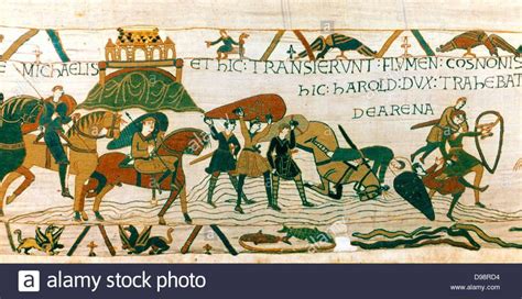 Bayeux Tapestry 1067: Harold Godwinson, Earl of Wessex (later Harold II ...