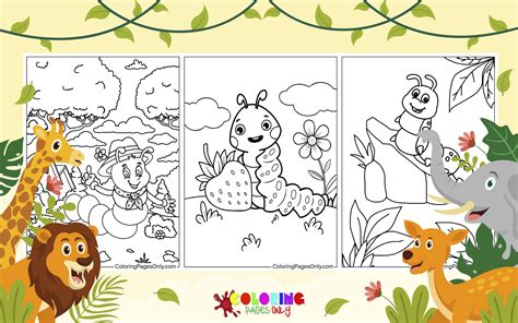 33 Caterpillar Coloring Pages - ColoringPagesOnly.com