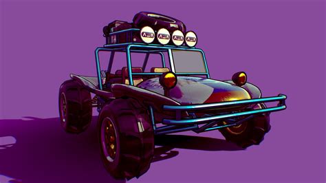 Buggy War Beach - Download Free 3D model by Mora (@MoraAzul) [72063c7] - Sketchfab