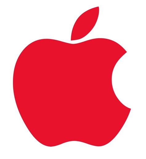 Red - Apple Logo