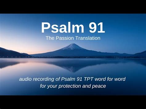 Psalm 91 audio youtube - ctsany