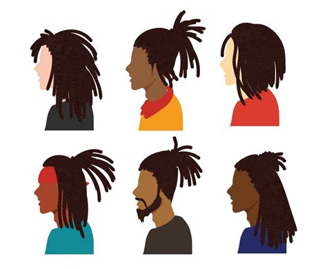 Dreadlocks Silhouette at GetDrawings | Free download