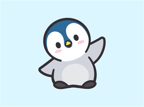 Baby Penguin by Carlos Puentes | cpuentesdesign on Dribbble