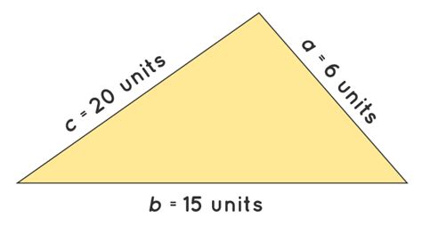 Perimeter of Scalene Triangle - Formula, Definition, Examples