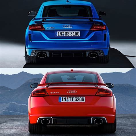 Photo Comparison: 2020 Audi TT RS vs. 2016 Audi TT RS - autoevolution