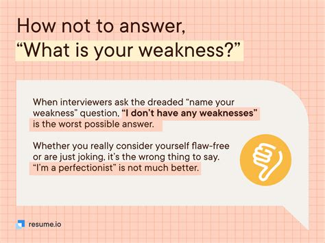 What Are Your Weaknesses: Job Interview Answer Examples, 40% OFF