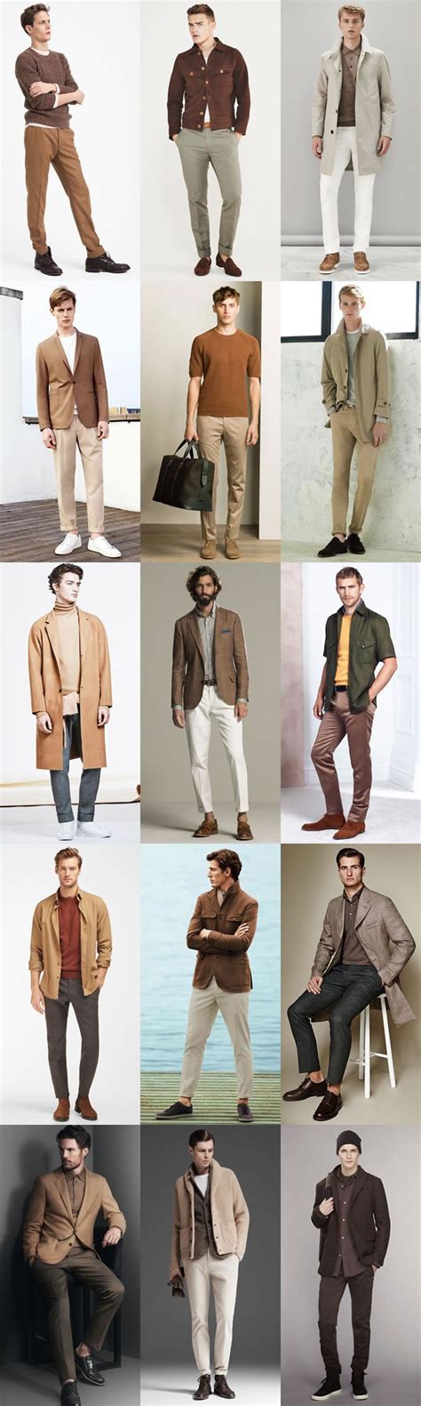 4 Key Menswear Colour Palettes | FashionBeans | Earth tone outfits men ...