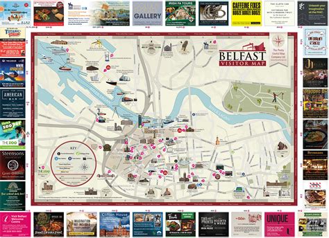 Belfast Visitor Map and Guide - Pretty Useful Map Co.