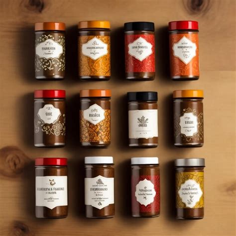 Premium AI Image | Marmalade Jam Chutney Fruit Preserves in Jars